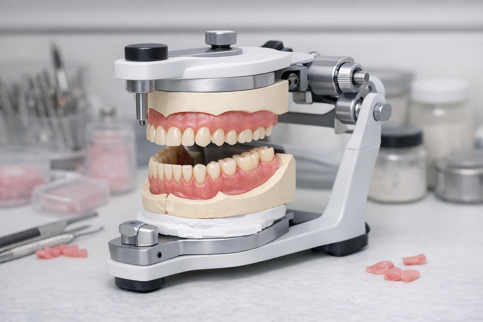 Model stomatologiczny do ćwiczeń protetycznych w pracowni
